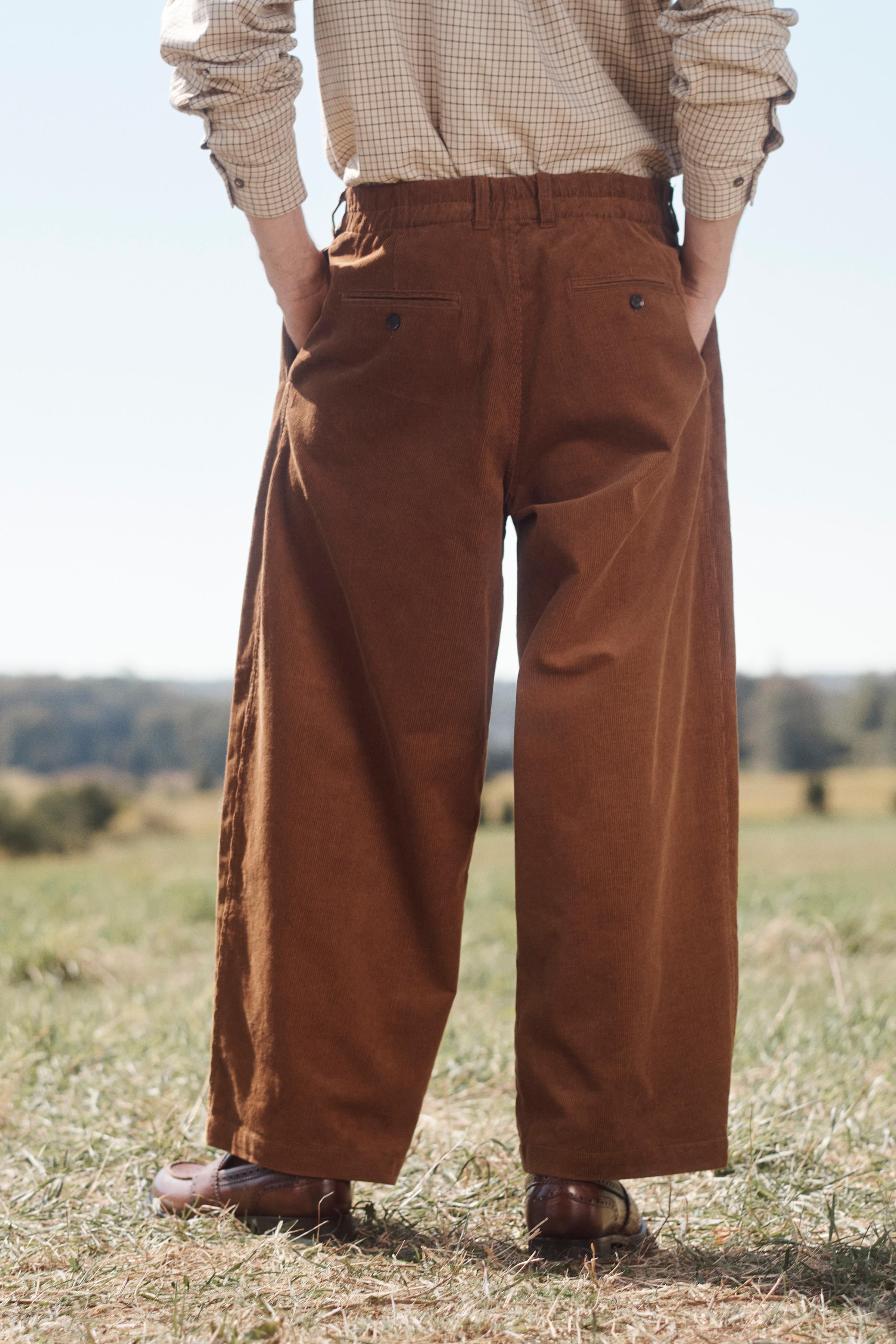 LIMITED EDITION CORDUROY SUIT PANTS